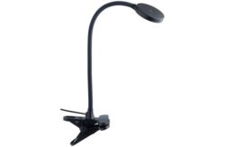 Habitat Dotty LED Clamp Lamp - Silicone Black.